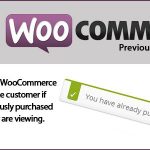 WooCommerce Previously Purchased