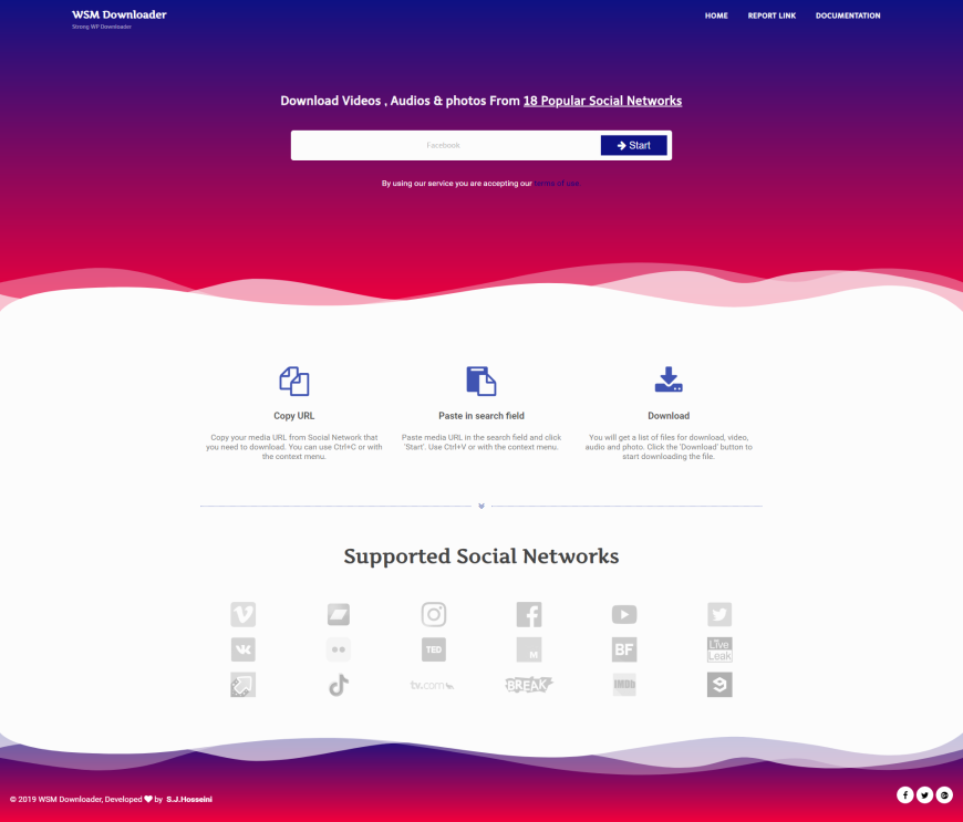 Tải Plugin WordPress Social Media Downloader Plugin Getlink download