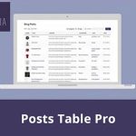 Barn2 Media Posts Table Pro