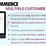 WooCommerce Multiple Customer Addresses