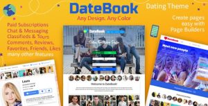 DateBook - Theme mạng hẹn hò