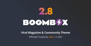 BoomBox - Theme Tạp chí Viral