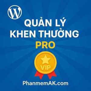 Plugin Quản lý Khen thưởng nội bộ Pro