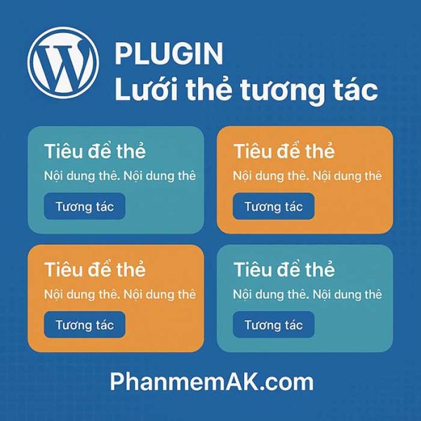 Plugin Lưới thẻ tương tác (Miễn phí)