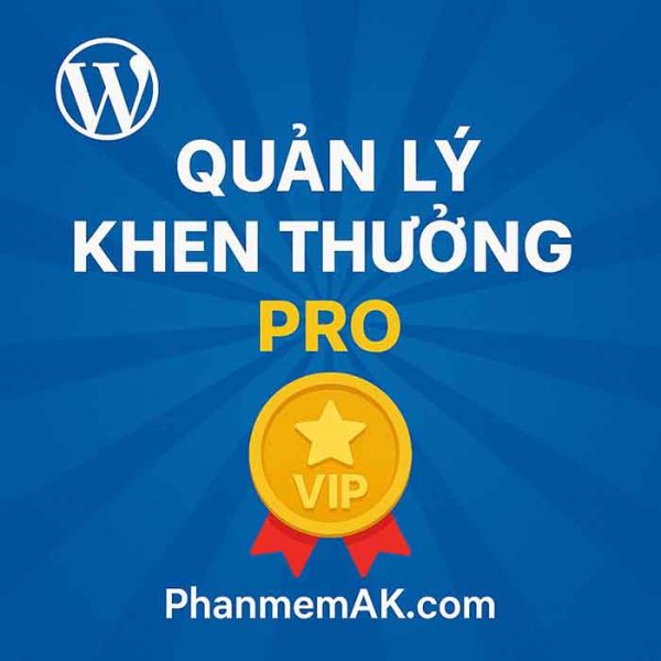 Plugin Quản lý Khen thưởng nội bộ Pro