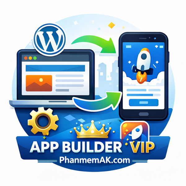 PhanmemAK WebApp Generator Pro - Plugin Tạo app từ website WordPress