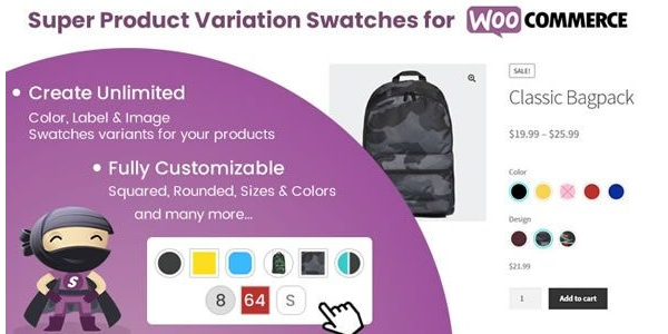 Super Product Variation Swatches for WooCommerce