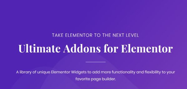 Ultimate Addons for Elementor Pro