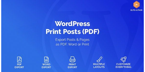 WordPress Print Posts & Pages