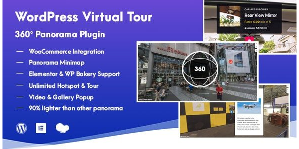 WordPress Virtual Tour 360 Panorama